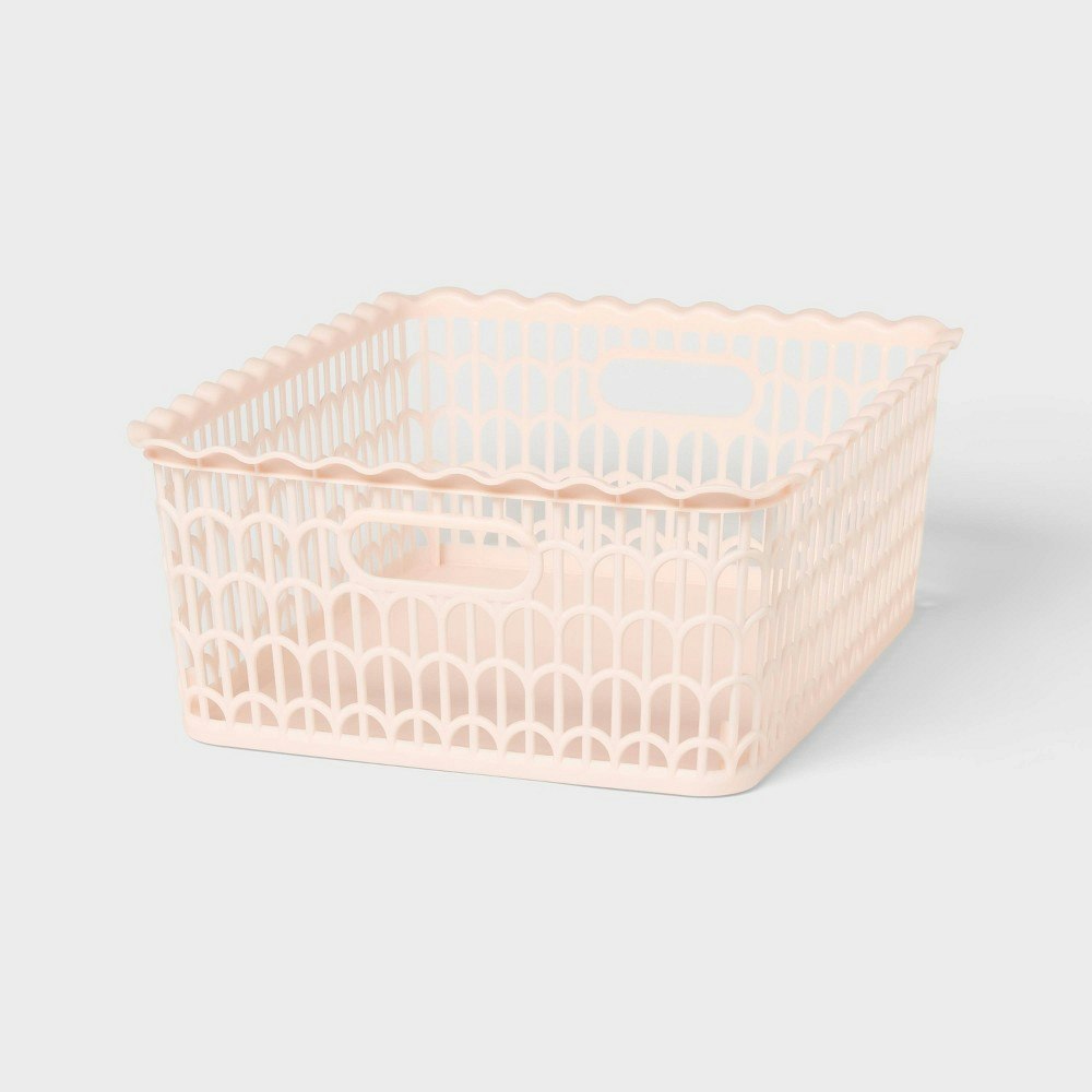 Brightroom Medium Scallop Decorative Basket: $6