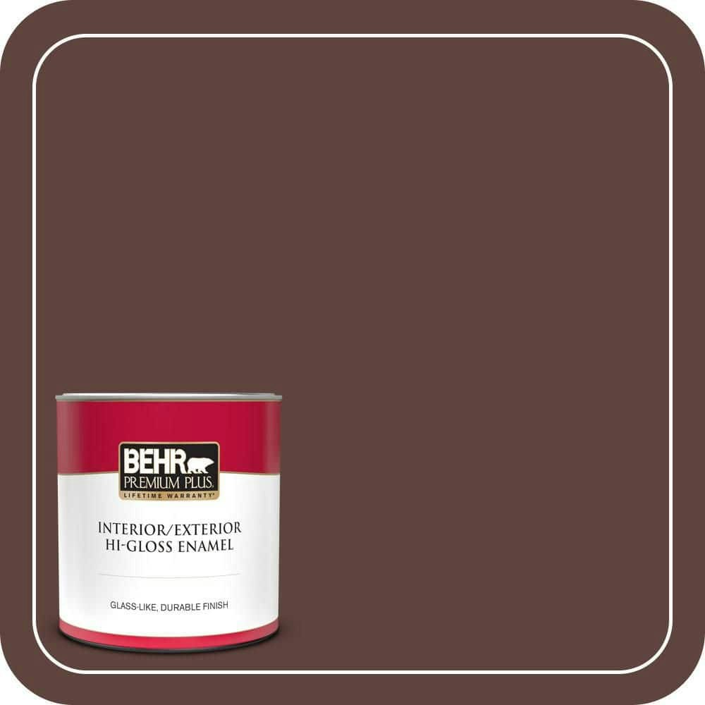 Death By Chocolate Hi-Gloss Enamel Interior/Exterior Paint & Primer 1-Quart Can: $21.48 Death By Chocolate Hi-Gloss Enamel Interior/Exterior Paint & Primer 1-Quart Can: $21.48