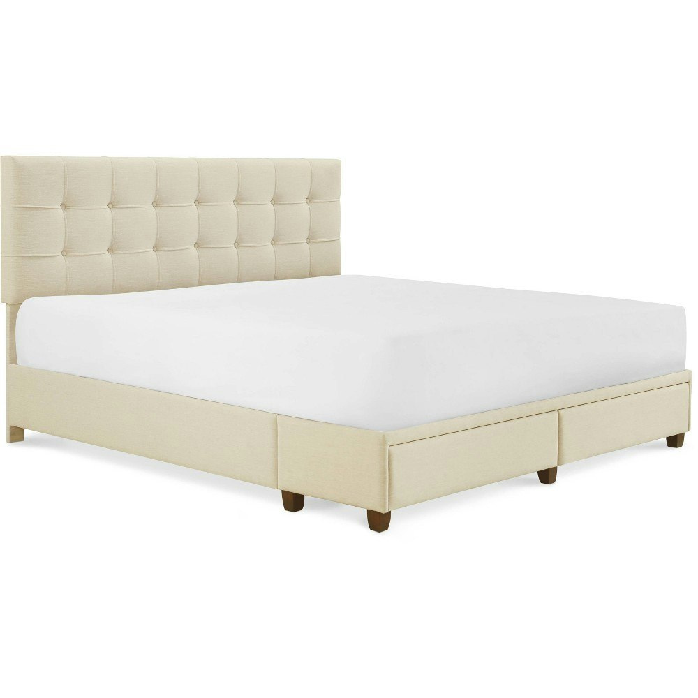 King Edmond Upholstered Storage Bed: $596.99