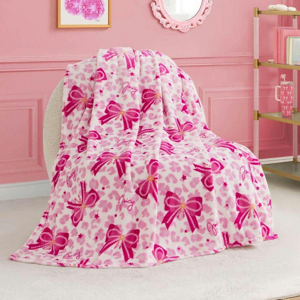 Pearl Bows Petal Pink Plush Throw Blanket: $32.97 Pearl Bows Petal Pink Plush Throw Blanket: $32.97