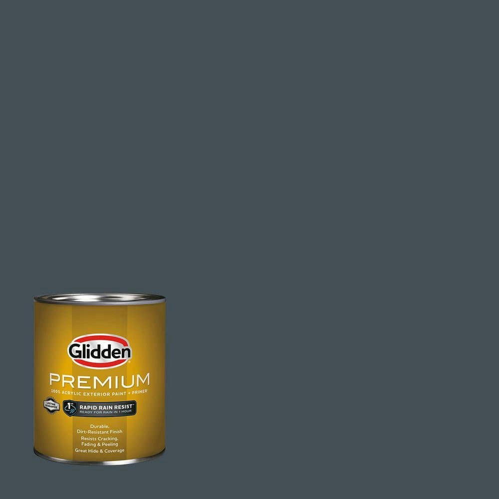 Obsidian Flat Exterior Latex Paint 1-Quart: $19.48 Obsidian Flat Exterior Latex Paint 1-Quart: $19.48