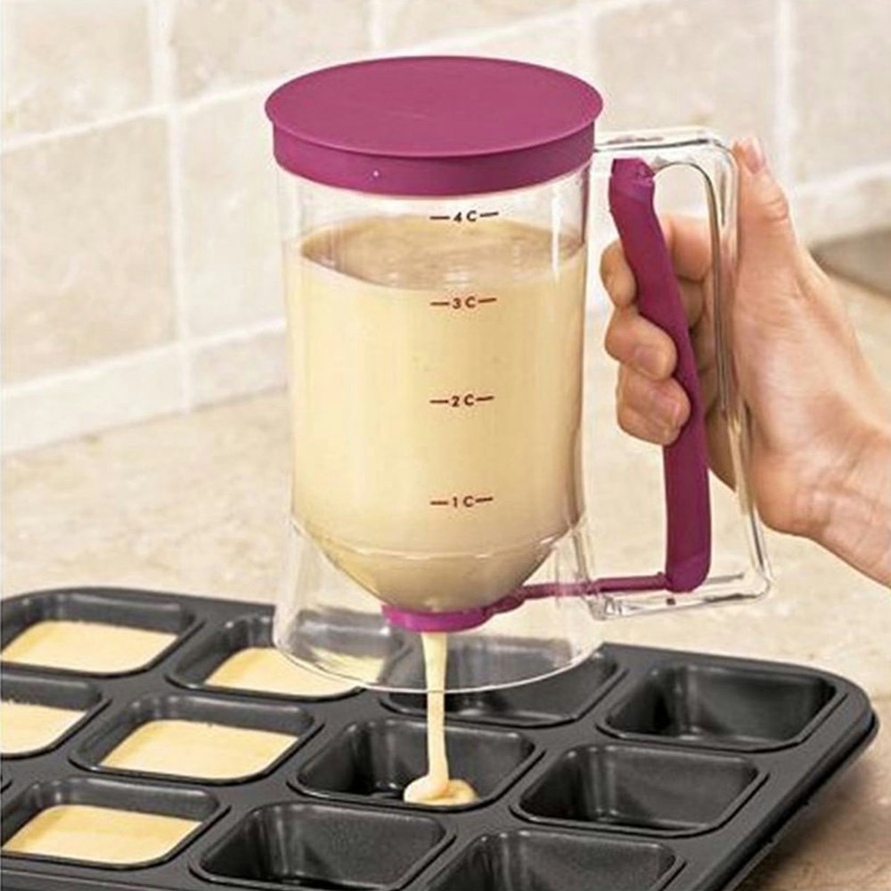 Jetcloudlive 900ML Batter Dispenser: $10.98 Jetcloudlive 900ML Batter Dispenser: $10.98
