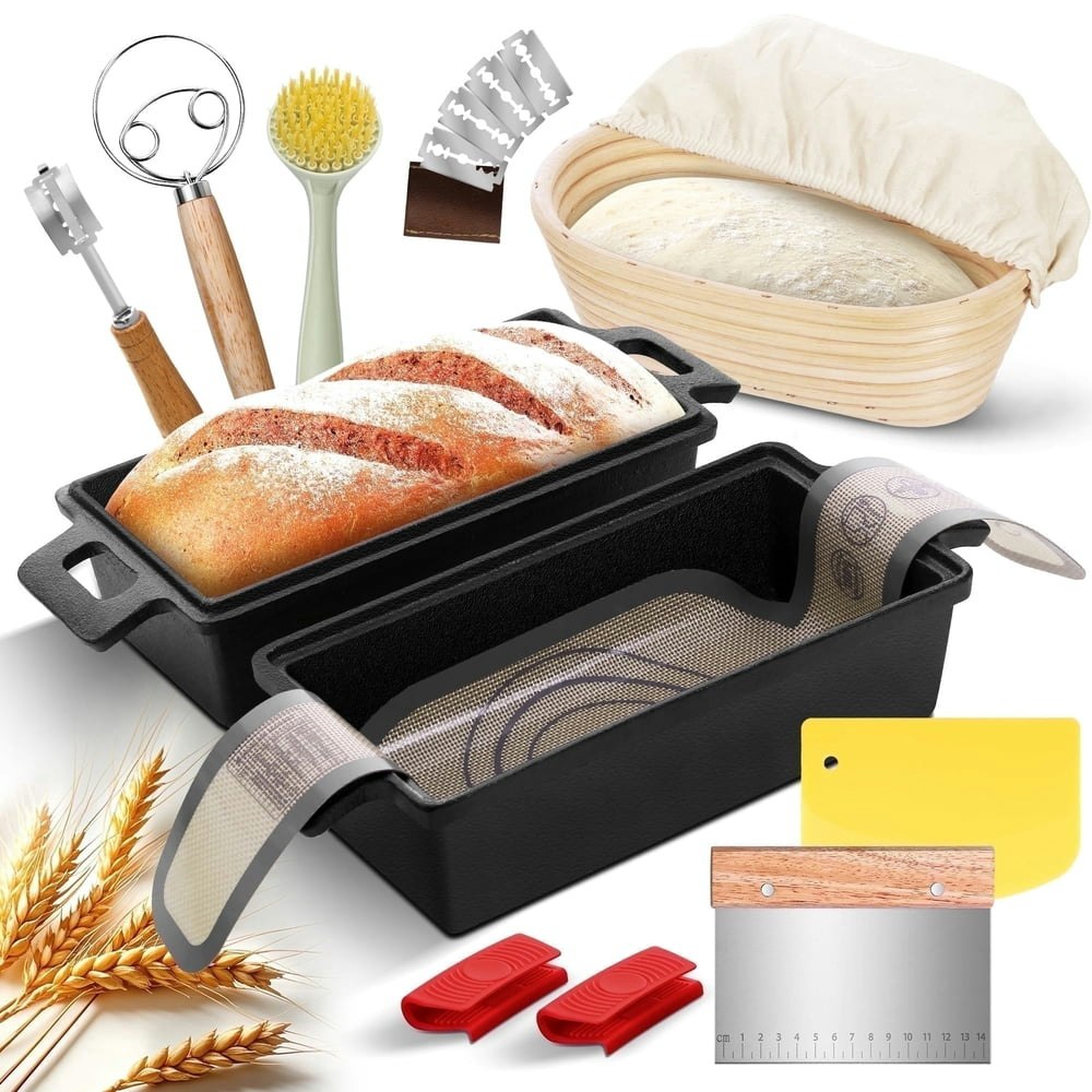 Pre-Seasoned Cast Iron Loaf Pan 2-Pack: $41.29 Pre-Seasoned Cast Iron Loaf Pan 2-Pack: $41.29