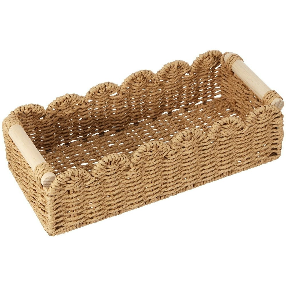 Woven Paper Rope Toilet Tank Storage Basket: $17.86 Woven Paper Rope Toilet Tank Storage Basket: $17.86
