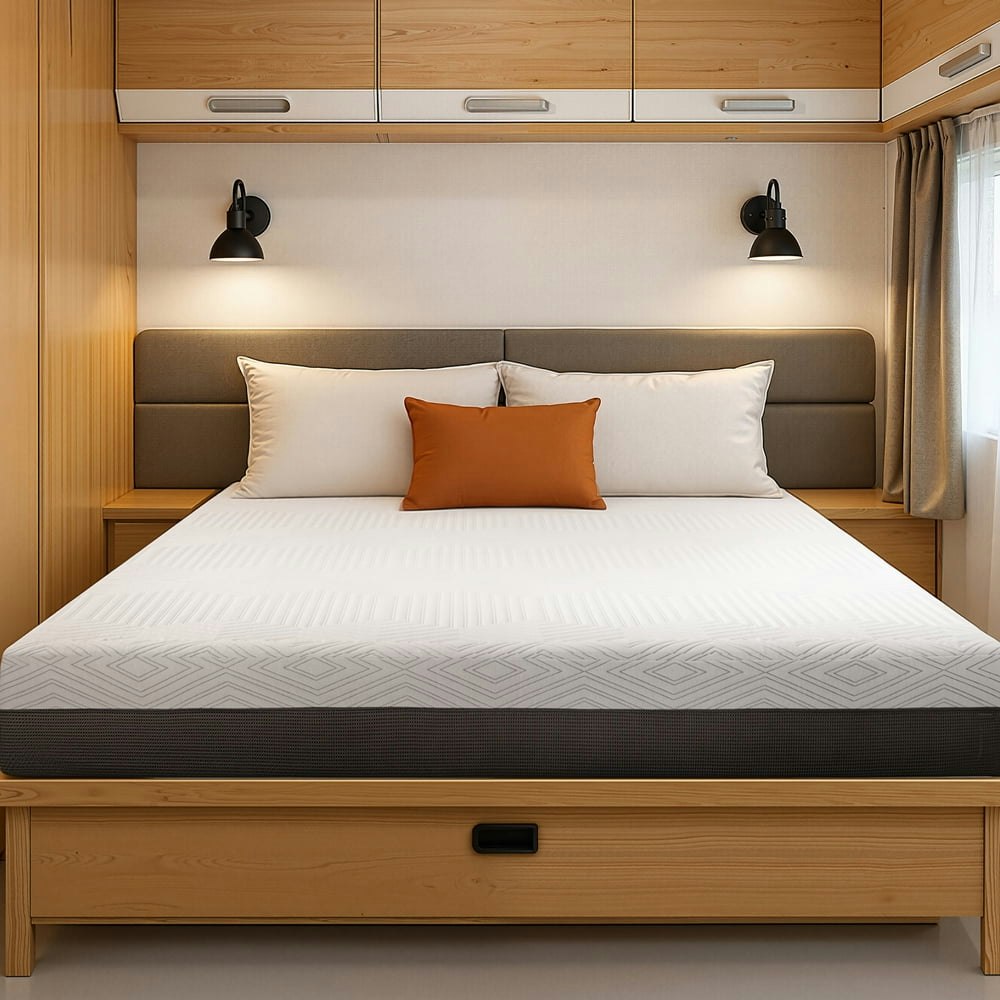 Egohome 10-Inch Short Queen Memory Foam RV Mattress: $223 Egohome 10-Inch Short Queen Memory Foam RV Mattress: $223
