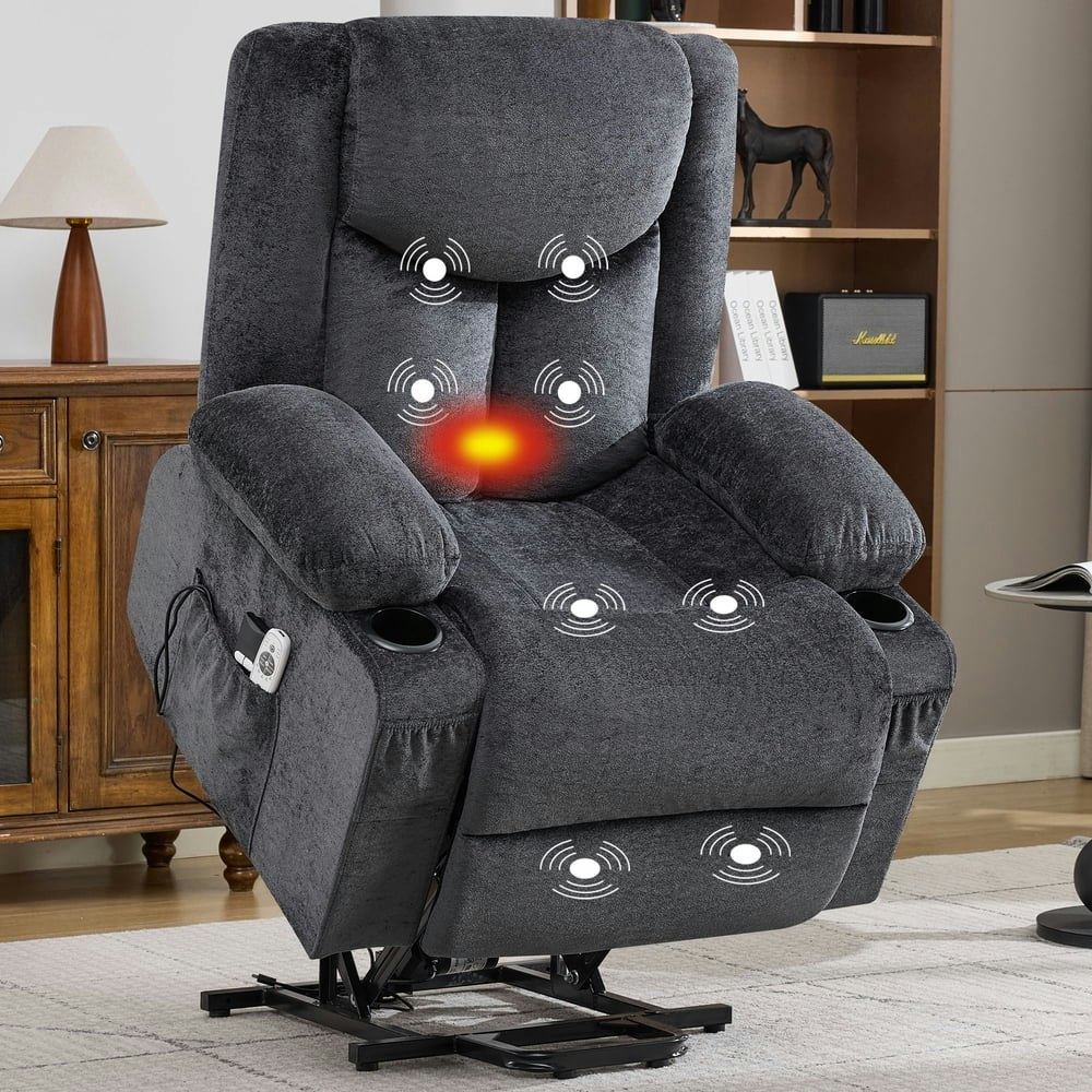 Jonpony Power Lift Recliner Chair with Heat and Massage: $279.99 Jonpony Power Lift Recliner Chair with Heat and Massage: $279.99