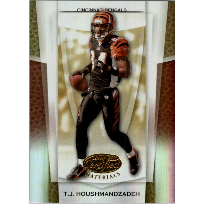 2007 Leaf Certified Materials Mirror Gold T.J. Houshmandzadeh Card: $10.80 2007 Leaf Certified Materials Mirror Gold T.J. Houshmandzadeh Card: $10.80