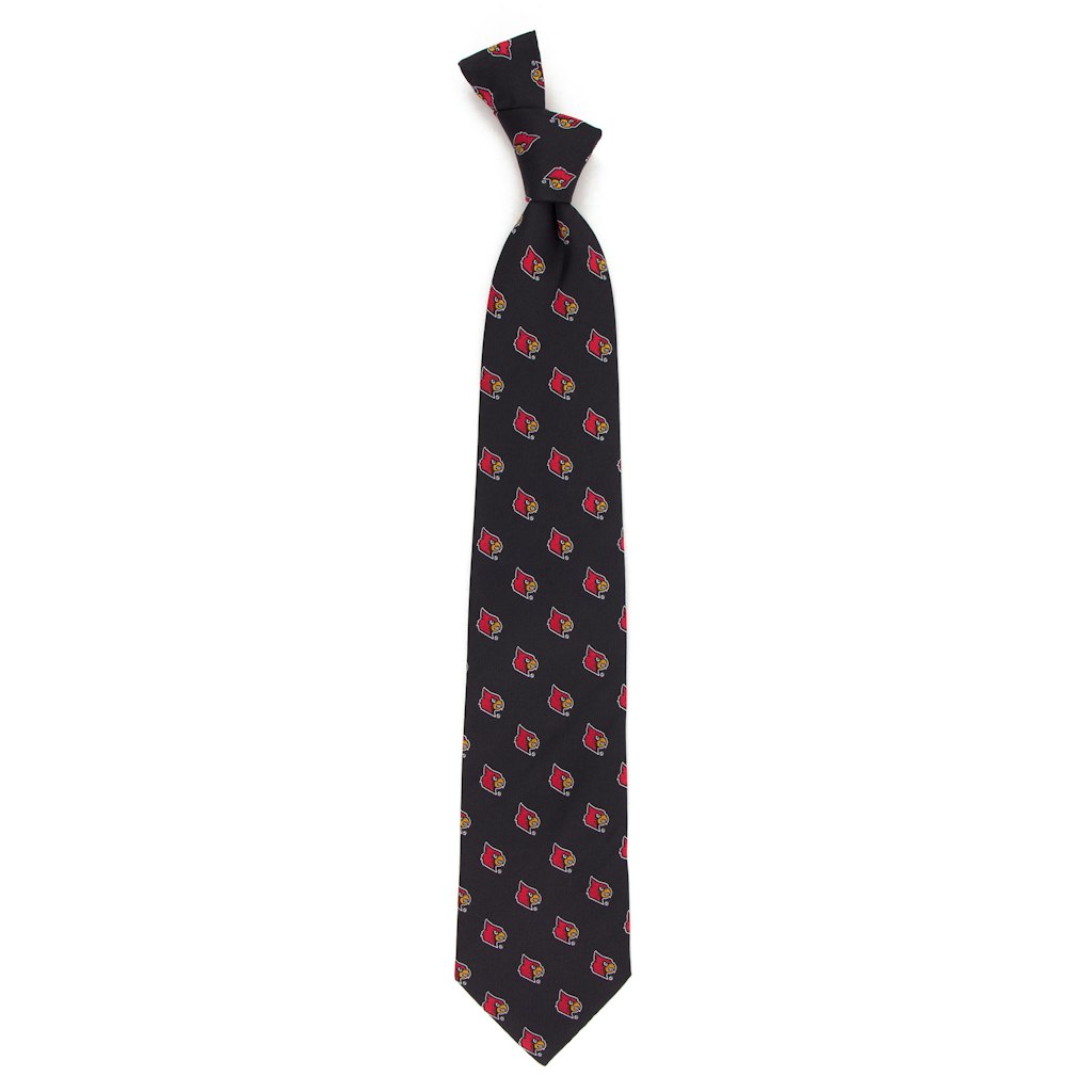 Louisville Cardinals Men's Woven Silk Tie: $48 Louisville Cardinals Men's Woven Silk Tie: $48