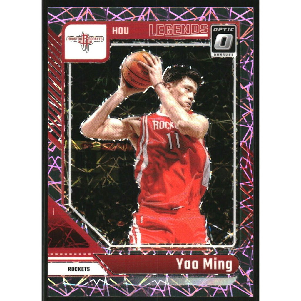 2024-25 Donruss Optic Pink Velocity Yao Ming #226 Card: $22.50 2024-25 Donruss Optic Pink Velocity Yao Ming #226 Card: $22.50