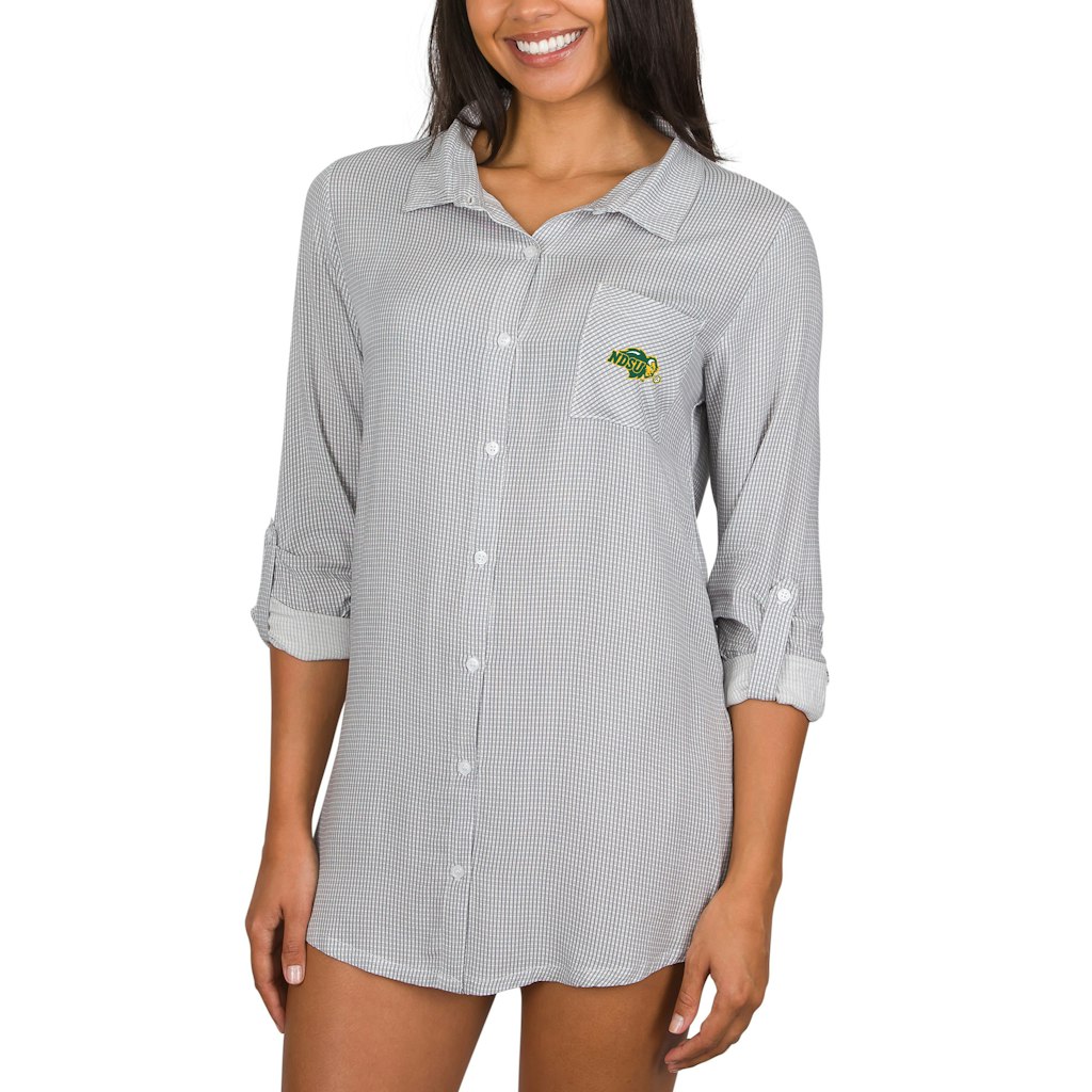 Women's NDSU Bison Long Sleeve Nightshirt: $34.99