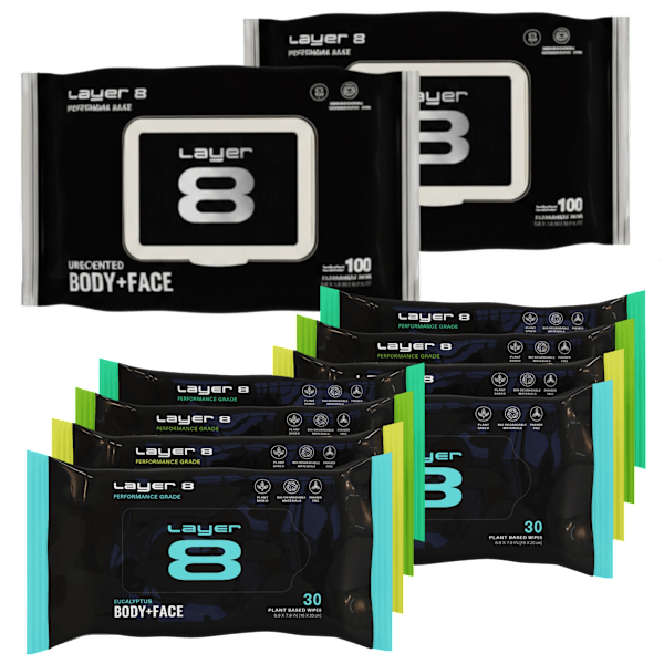 Layer 8 Body & Face Wipes 440-Count: $12.99