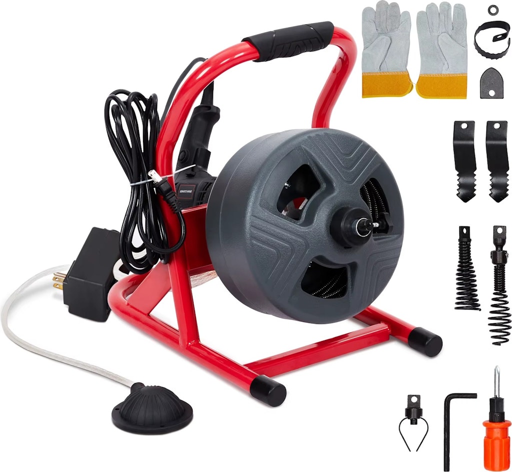 50-Foot Drain Cleaner Machine: $84