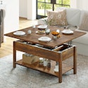 Gracie Oaks Torron Lift Top Coffee Table w/ Storage for $156 + free shipping