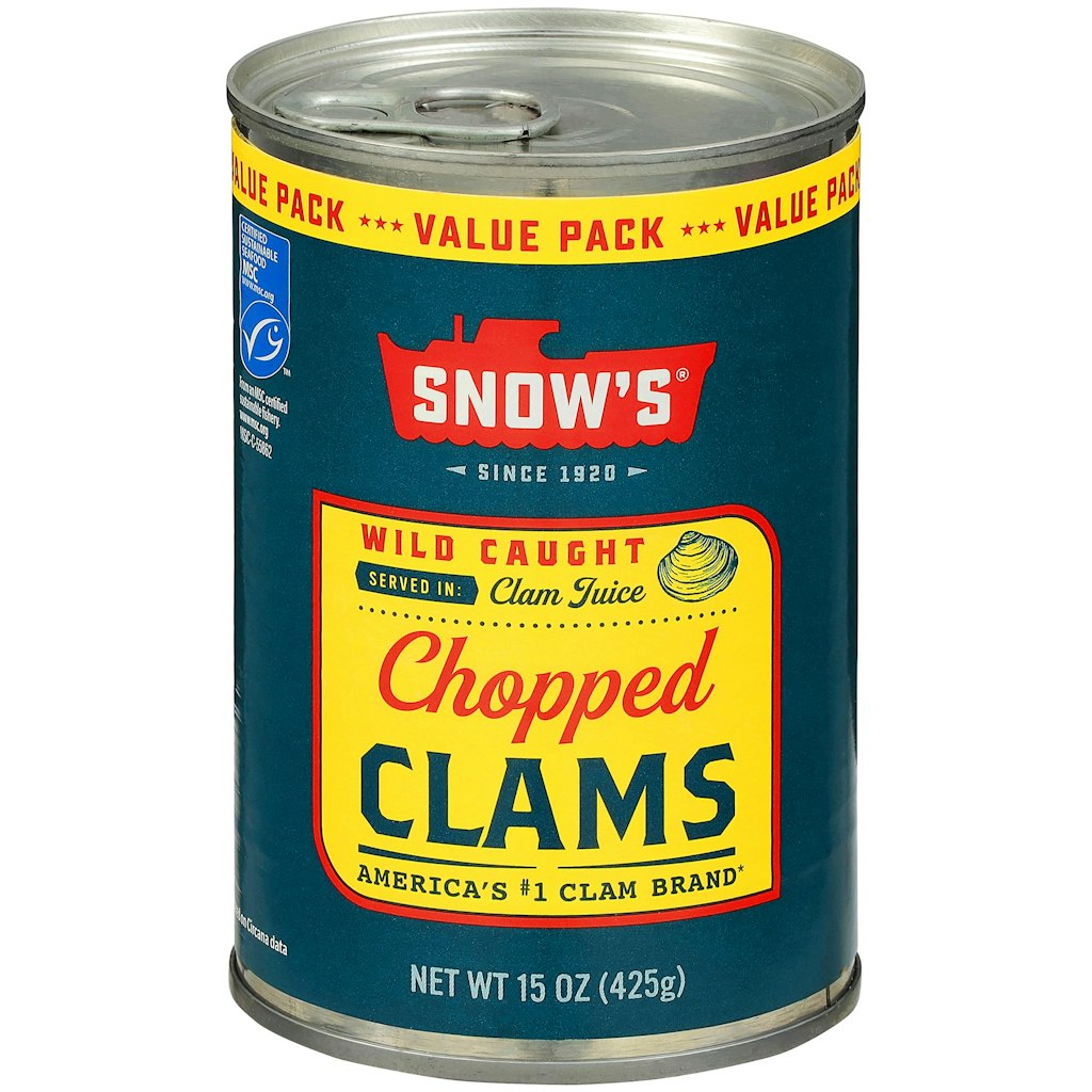 Snow's Wild Caught Chopped Clams 15-oz. Can: $2.52 via Sub & Save