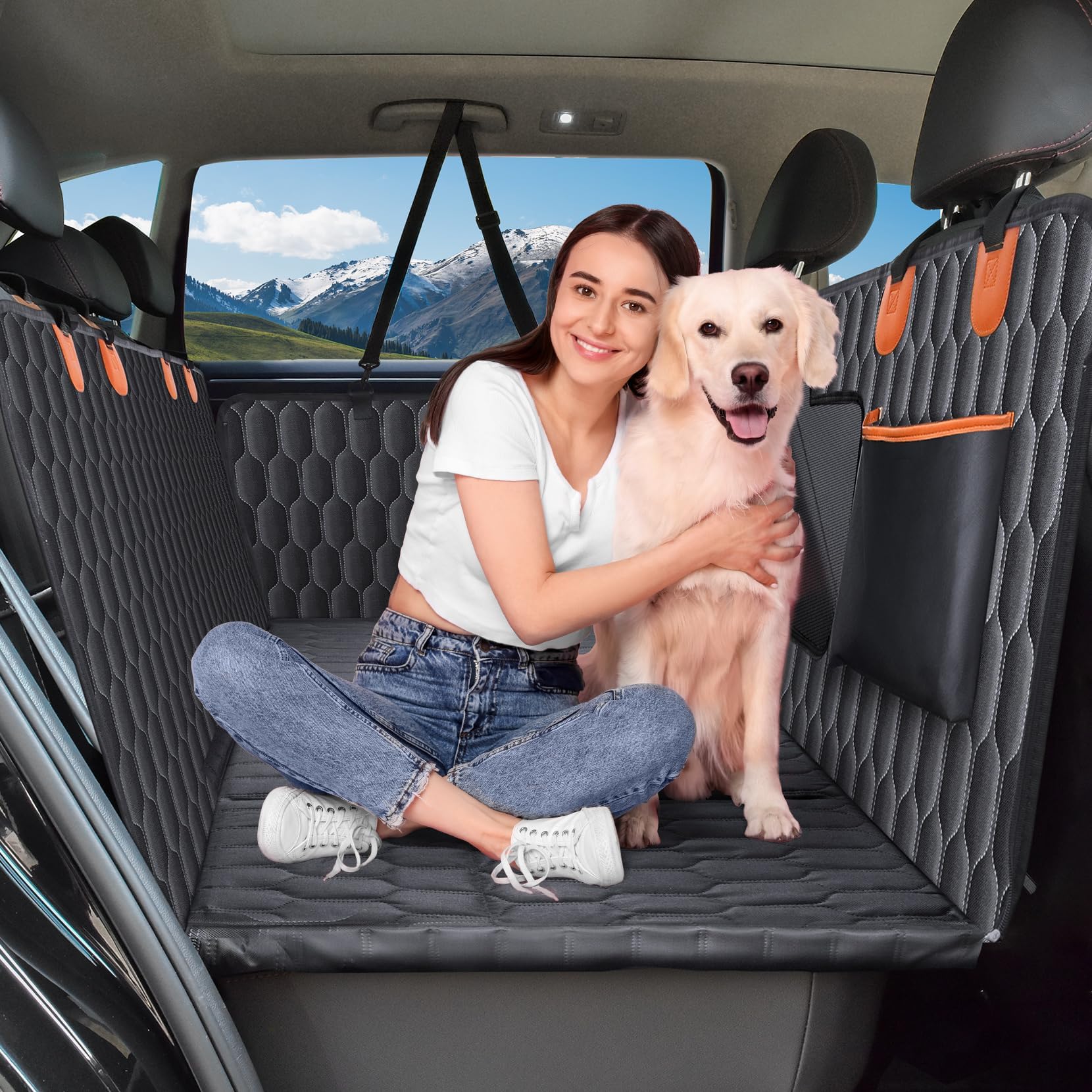 Chumajor Back Seat Extender for Dogs for $45 + free shipping