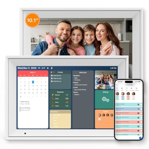 Linkdaze 10.1" Smart Digital Calendar & Picture Frame: $69.98