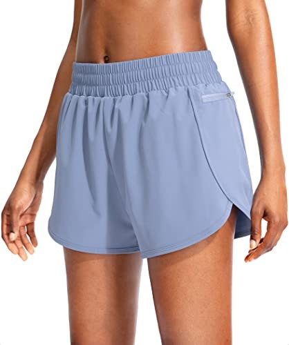 Soothfeel Women's 3" High-Waisted Athletic Shorts: $13.49