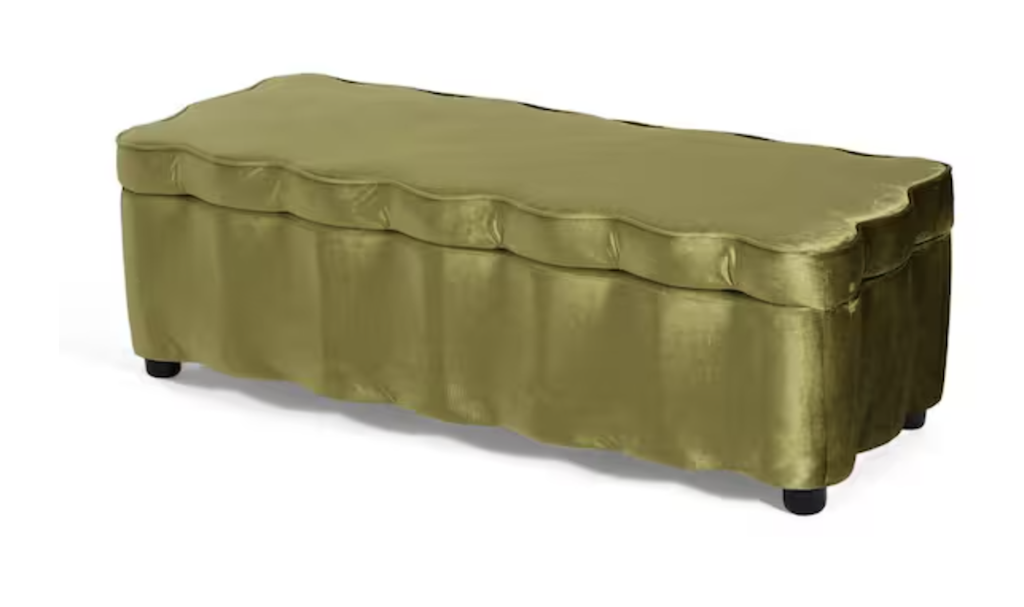 Christopher Knight Lamont Ottoman Bench: $180