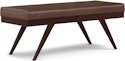 Simplihome Chanelle 48" Upholstered Ottoman Bench for $80 + free shipping