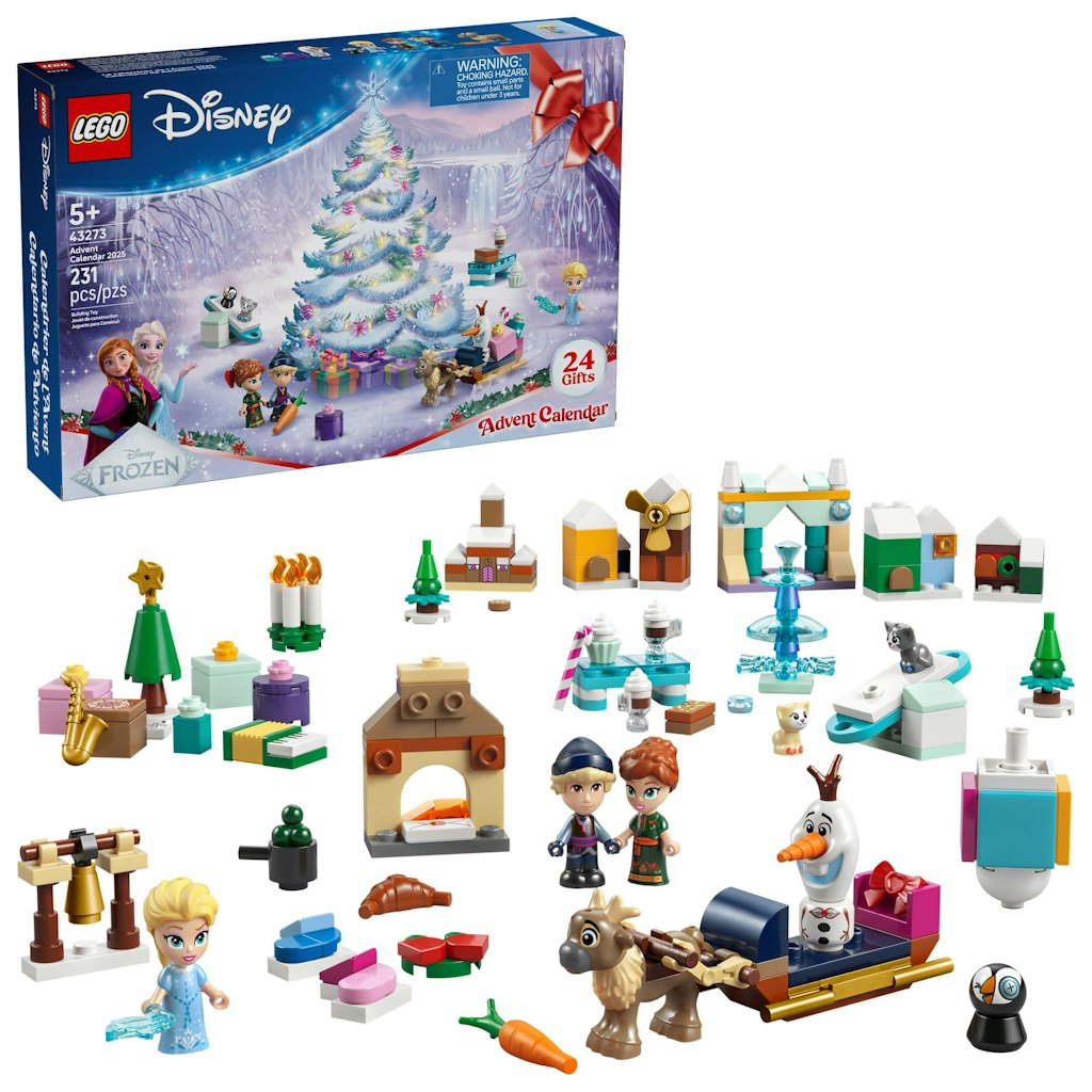LEGO Disney Frozen Advent Calendar 2025 Building Set: $22
