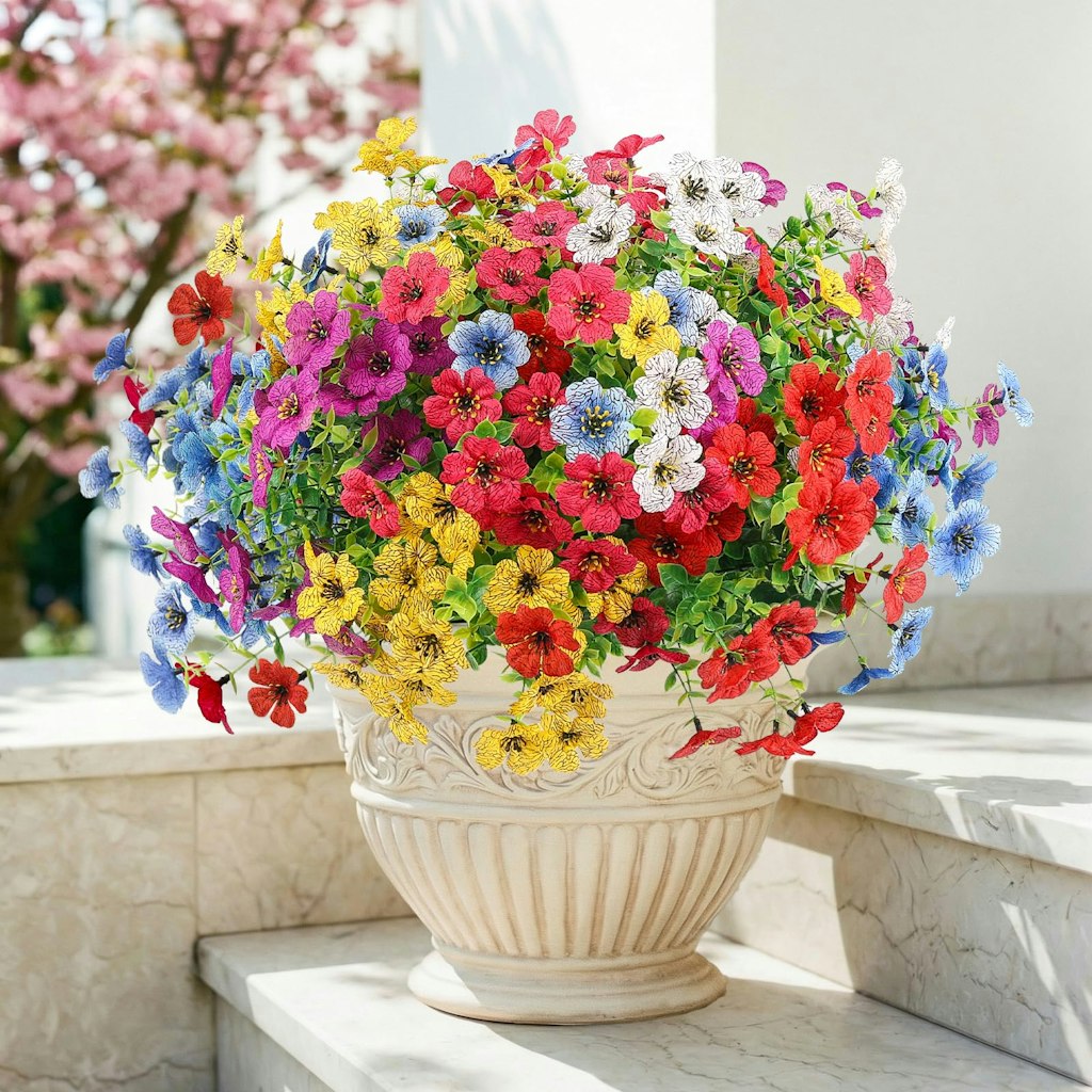 12-Bundle Artificial Daisy Flowers: $7.98 w/ Prime