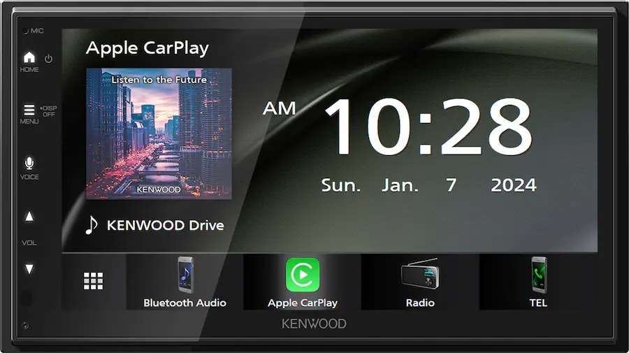 Kenwood 6.8" Multimedia Receiver: $300