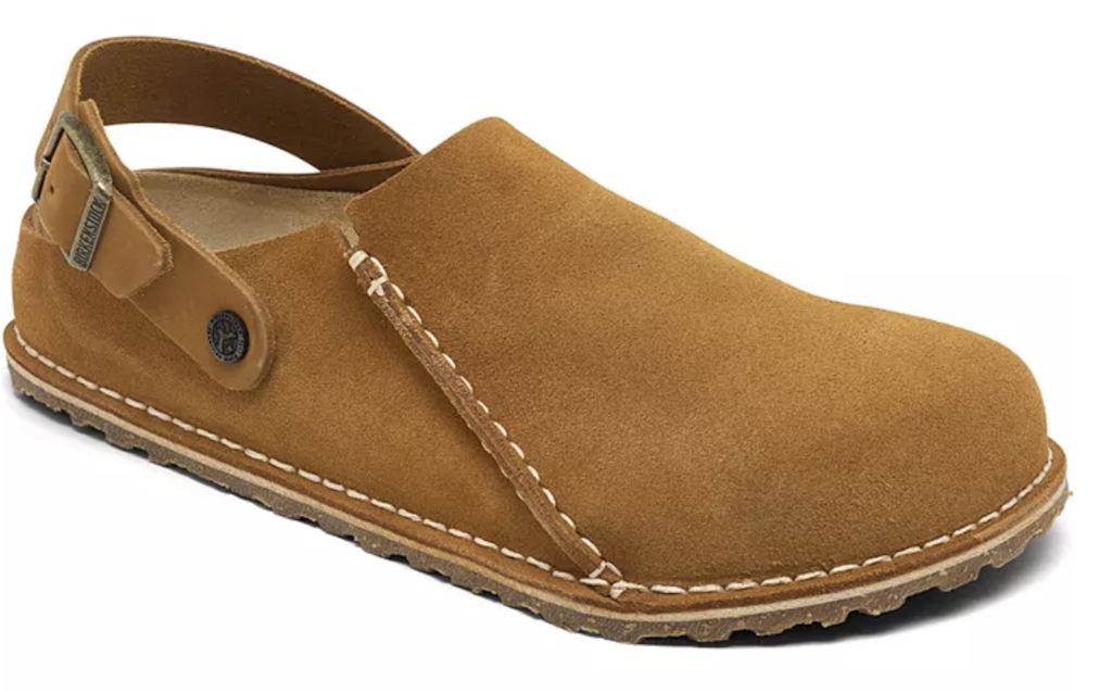 Birkenstock Men's Lutry 365 Suede Clogs : $75