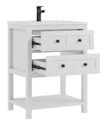 Deluxe Living Meltiva 24" Single Sink Bathroom Vanity for $237, 30" for $296, 36" for $329 + free shipping