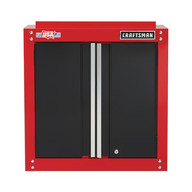 Craftsman Wall-Mounted Steel Garage Cabinet: $144