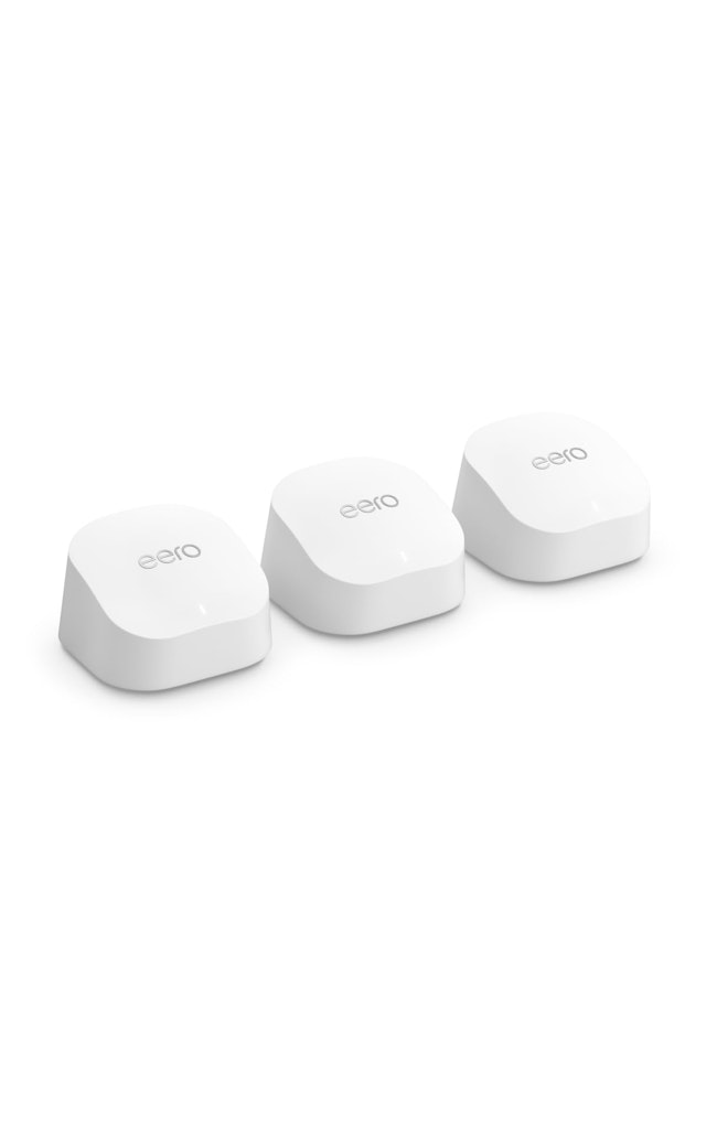 Amazon eero 6 Dual-Band Mesh WiFi System 3-Pack: $195