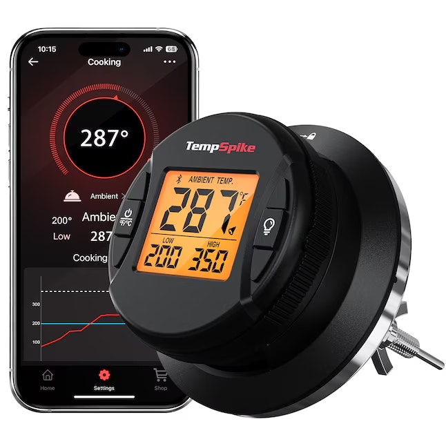 ThermoPro Universal Digital Square App-Connected Grill Thermometer: $28