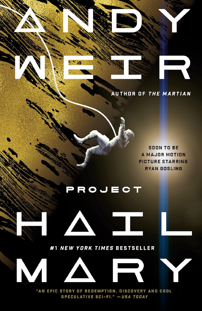 Andy Weir Project Hail Mary Paperback Novel: $14