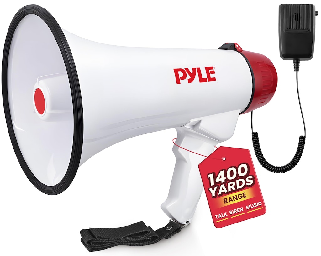Pyle 40W Megaphone Bullhorn PA Speaker: $20