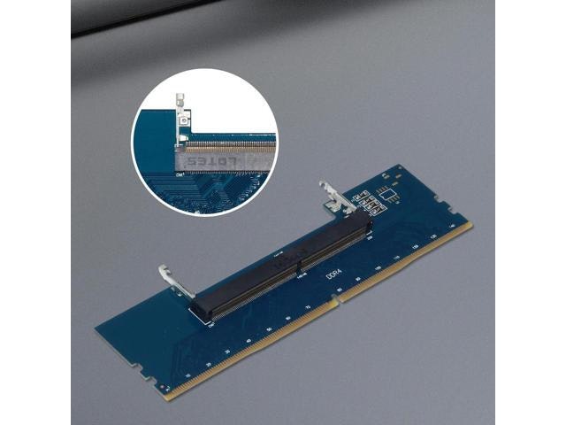 Laptop DDR4 SODIMM to Desktop DIMM Memory Adapter: $19.58