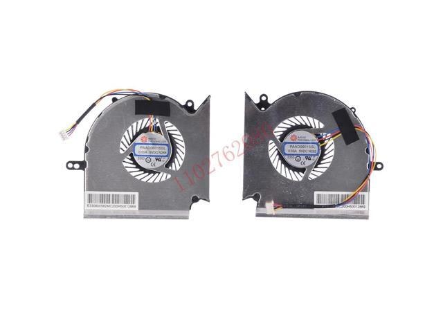 MSI GE63/GL63/GV63/GP63/GP73/GE73/GL73 Series CPU and GPU Cooling Fan Replacement: $69.72