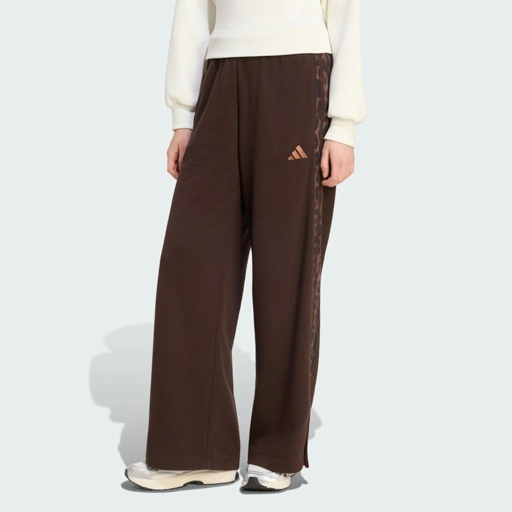 Adidas Seasonal Essentials Animal Print 3-Stripes Pants: $60 Adidas Seasonal Essentials Animal Print 3-Stripes Pants: $60