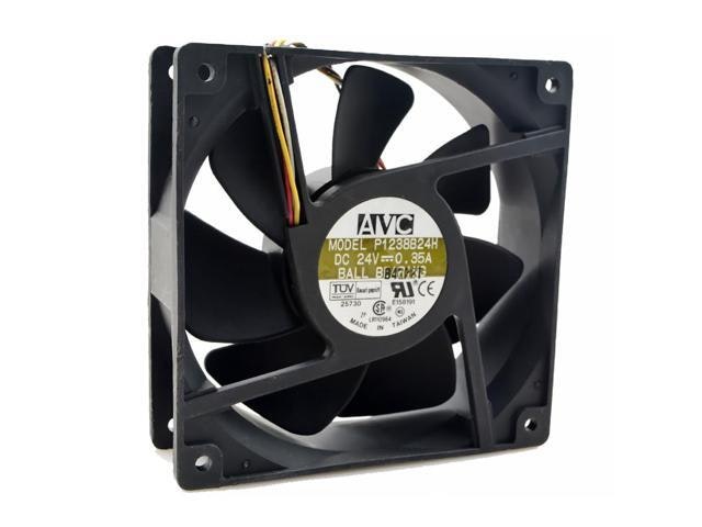 AVC P1238B24H 120mm 24V Computer Cooling Fan: $21.22