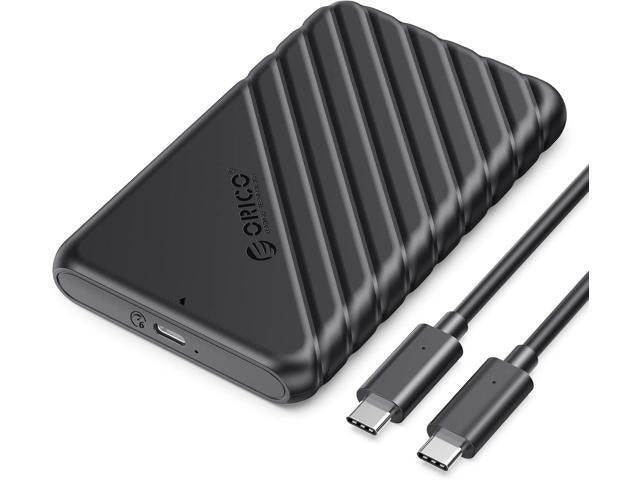 Orico Tool-Free USB-C 2.5-inch SATA Hard Drive Enclosure: $9.99