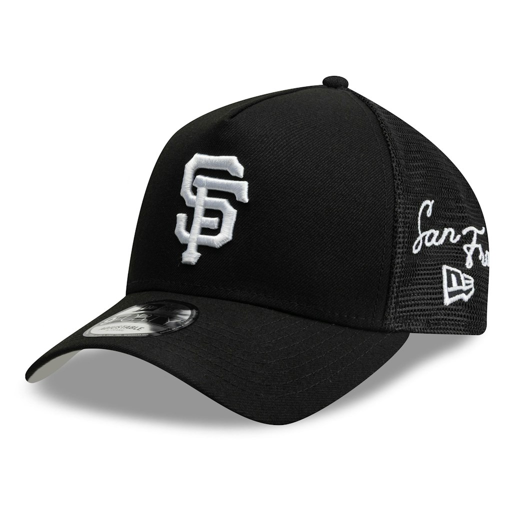 New Era San Francisco Giants 9FORTY A-Frame Trucker Adjustable Hat: $38.99