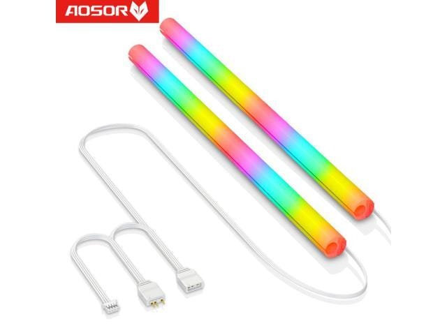 CoolMoon 5V 3-Pin ARGB Water Cooling Hose Sleeves 2-Pack: $43.82