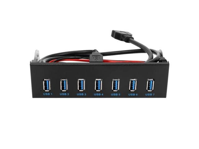 Ruth's Sister 7-Port USB 3.0 5.25-Inch Drive Bay Hub: $26.48