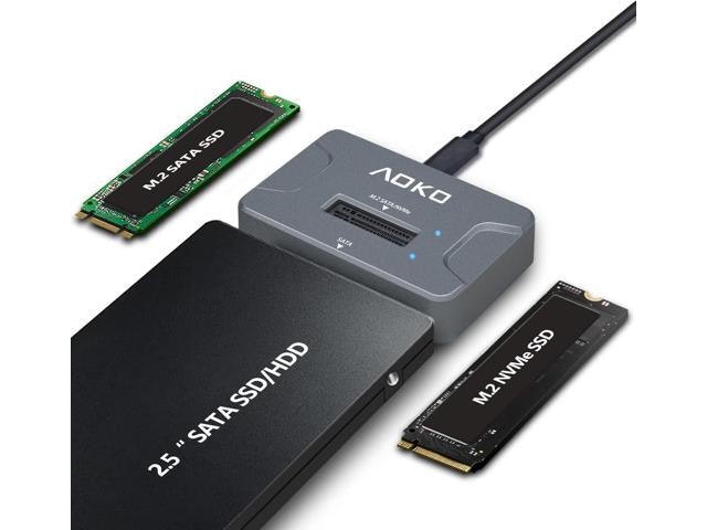 AOKO M.2 NVMe and SATA to USB 3.2 SSD Docking Station: $65.65 AOKO M.2 NVMe and SATA to USB 3.2 SSD Docking Station: $65.65