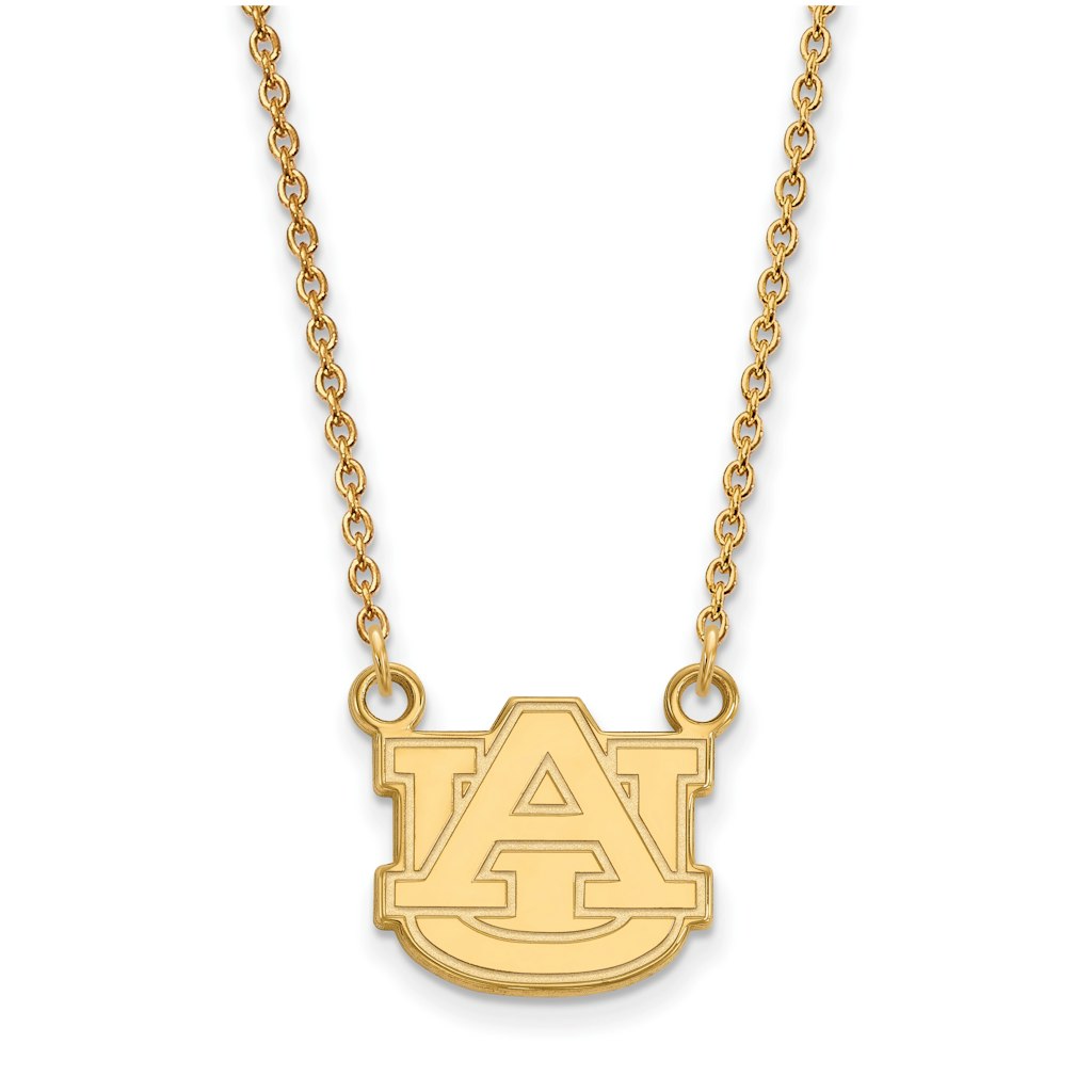 Women's Auburn Tigers Gold Plated Pendant Necklace: $109.99 Women's Auburn Tigers Gold Plated Pendant Necklace: $109.99