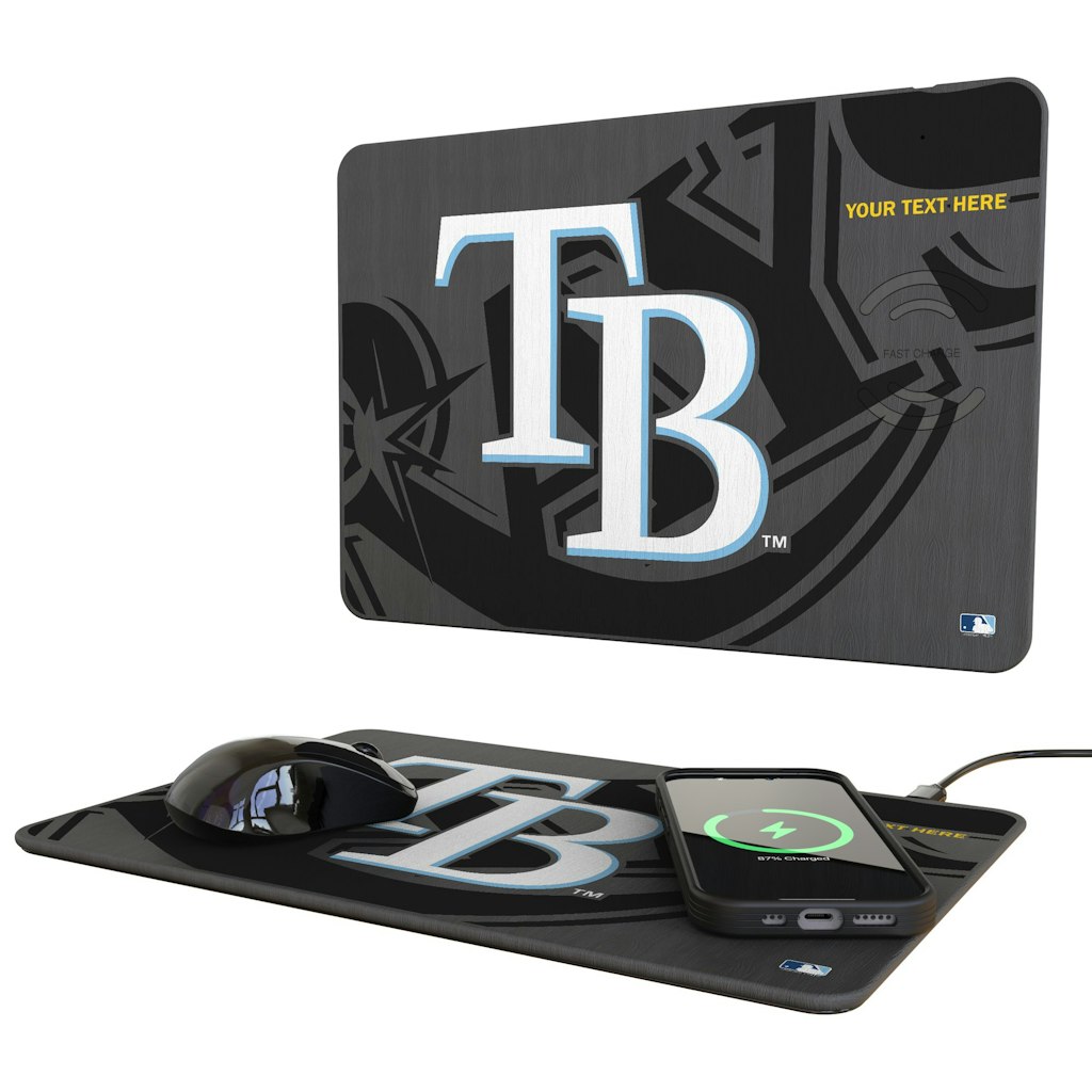 Keyscaper Tampa Bay Rays 15W Wireless Charger and Mouse Pad: $72.99 Keyscaper Tampa Bay Rays 15W Wireless Charger and Mouse Pad: $72.99