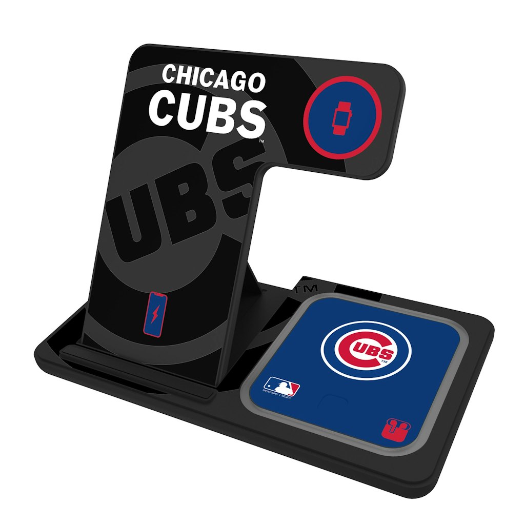 Keyscaper Chicago Cubs 3-in-1 Wireless Charger: $64.99 Keyscaper Chicago Cubs 3-in-1 Wireless Charger: $64.99