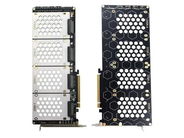 4-Port NVMe PCIe X16 Bifurcation Adapter: $44.67 4-Port NVMe PCIe X16 Bifurcation Adapter: $44.67