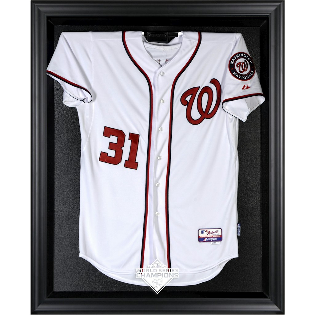 Washington Nationals 2019 World Series Champions Logo Jersey Display Case: $279.99 Washington Nationals 2019 World Series Champions Logo Jersey Display Case: $279.99