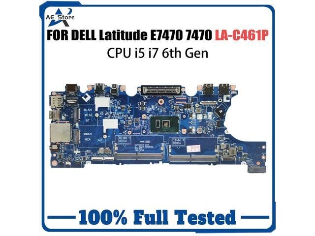 Dell Latitude E7470 Motherboard LA-C461P: $328