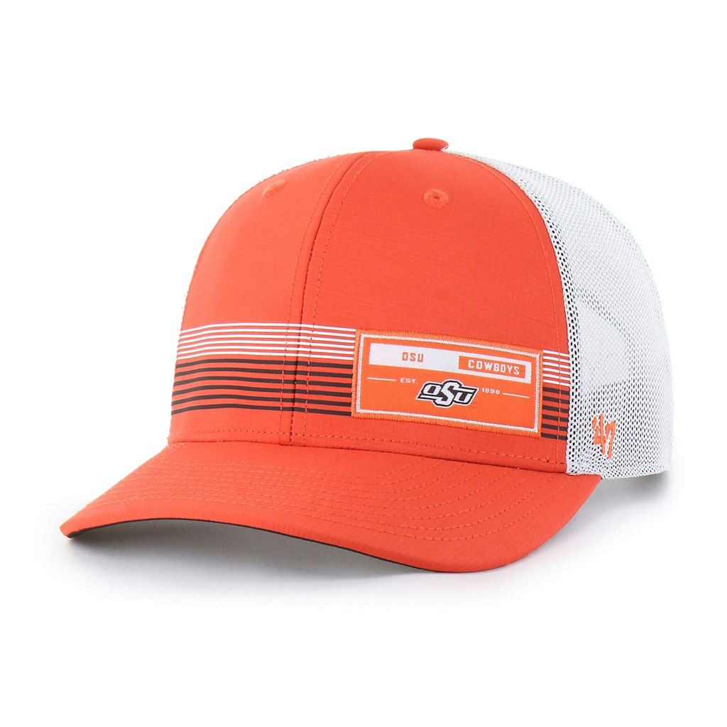 '47 Oklahoma State Cowboys Rangefinder Adjustable Trucker Hat: $34.99 '47 Oklahoma State Cowboys Rangefinder Adjustable Trucker Hat: $34.99
