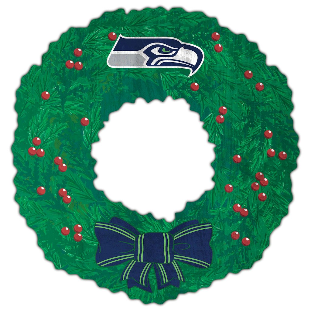 Seattle Seahawks 16-inch Team Wreath Sign: $22.99 Seattle Seahawks 16-inch Team Wreath Sign: $22.99